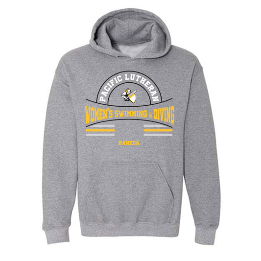 PLU - NCAA Women's Swimming & Diving : Anna Haneda - Classic Fashion Shersey Hooded Sweatshirt