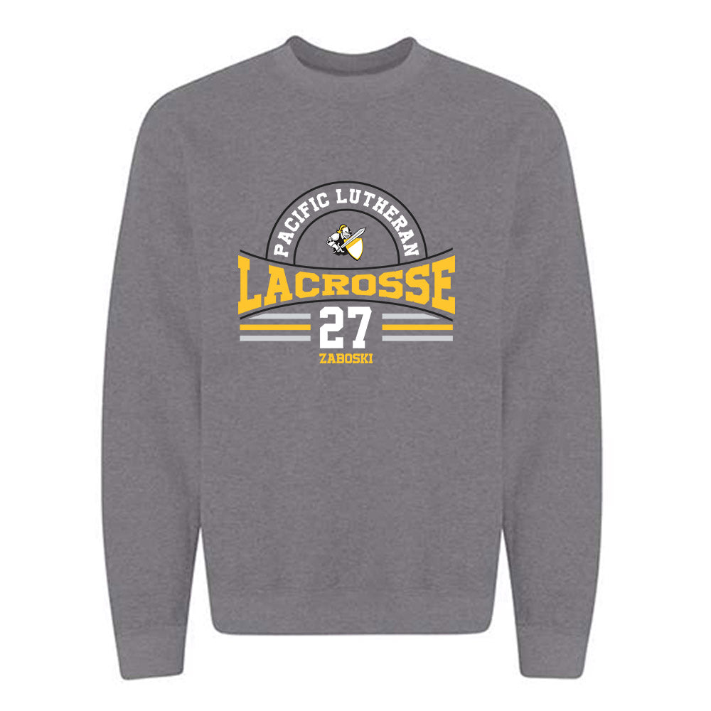 PLU - NCAA Women's Lacrosse : Lia Zaboski - Classic Fashion Shersey Crewneck Sweatshirt