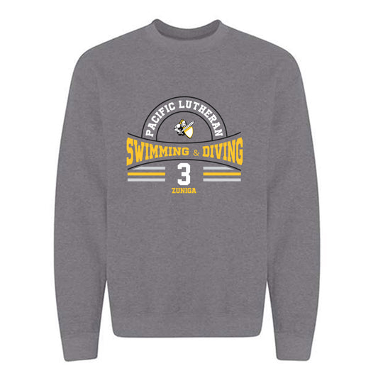 PLU - NCAA Men's Swimming & Diving : Emiliano Zuniga - Classic Fashion Shersey Crewneck Sweatshirt