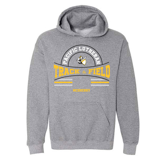 PLU - NCAA Men's Track & Field : Chace Mcsherry - Classic Fashion Shersey Hooded Sweatshirt-0