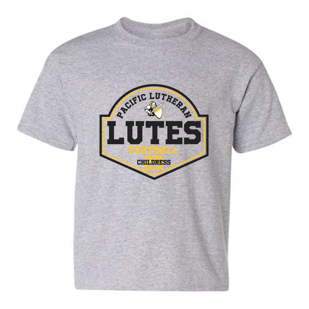 PLU - NCAA Football : Noah Childress - Youth T-Shirt