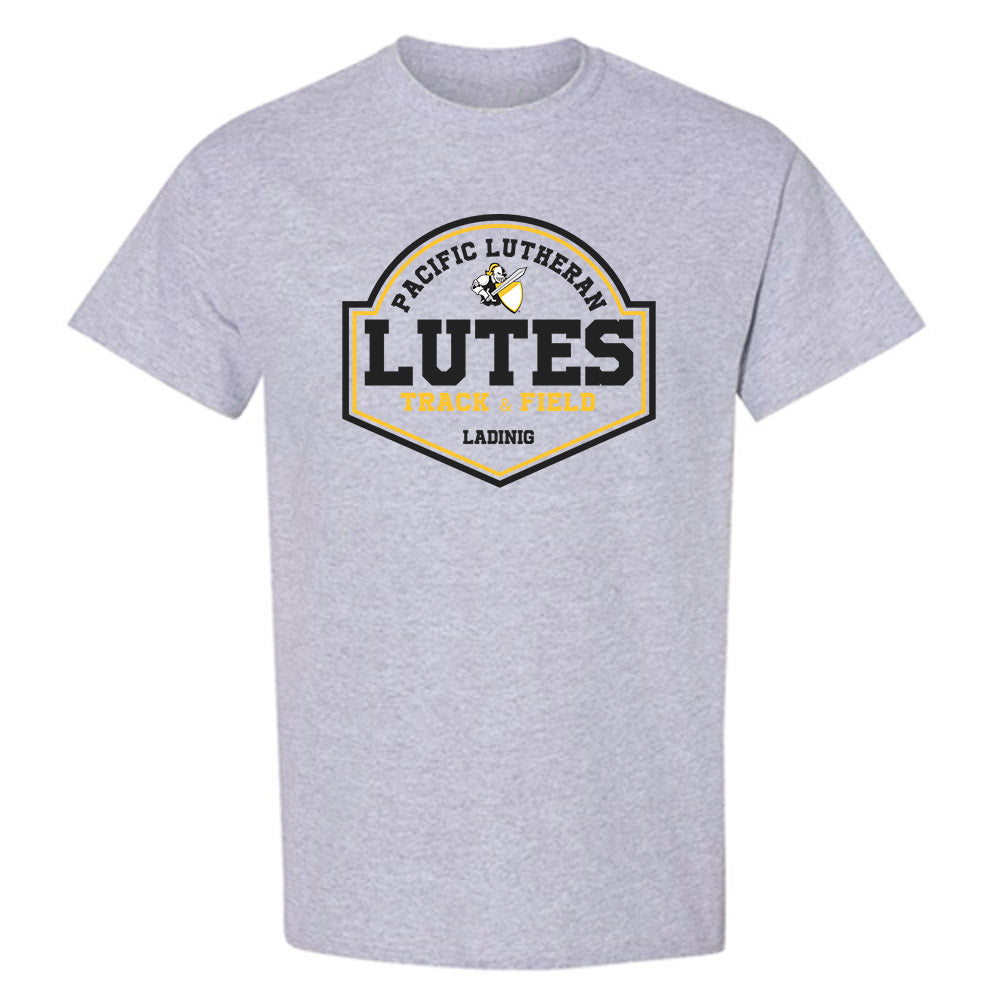 PLU - NCAA Men's Track & Field : Owen Ladinig - T-Shirt