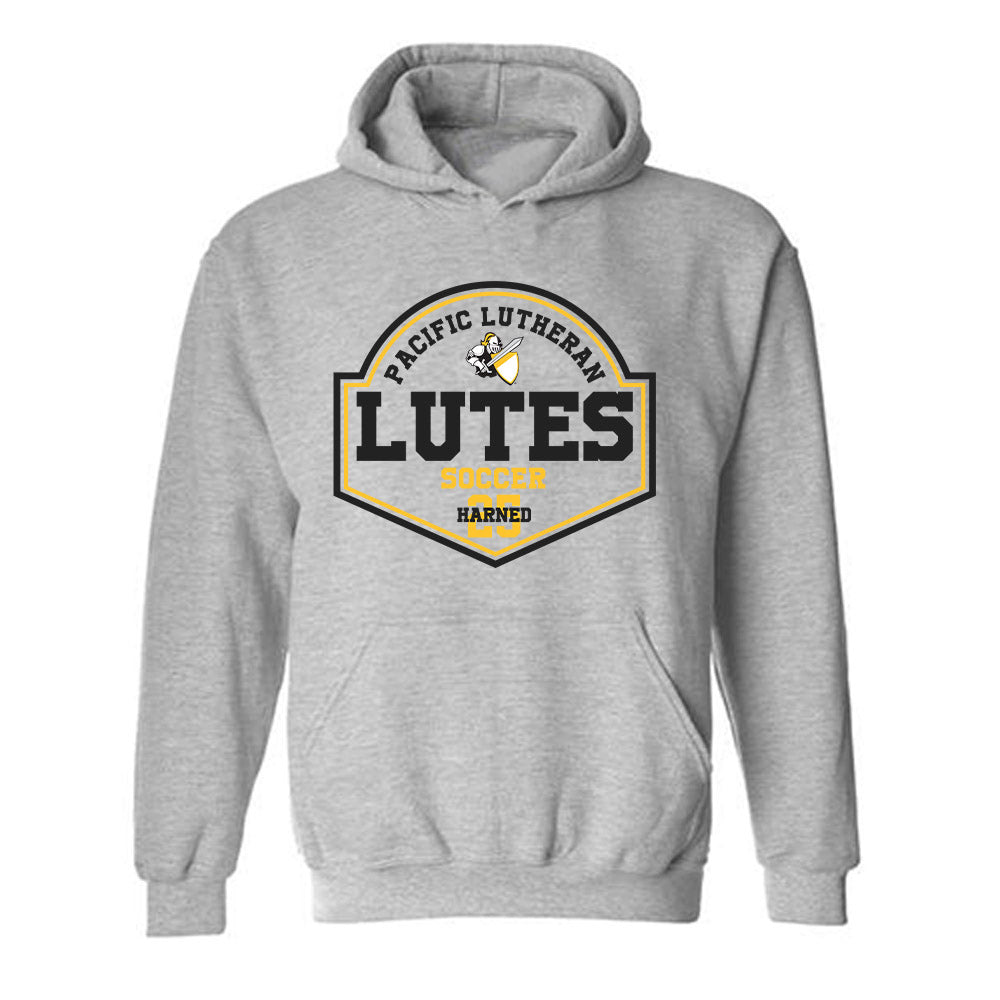 PLU - NCAA Men's Soccer : Owen Harned - Classic Fashion Shersey Hooded Sweatshirt