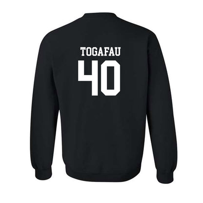 PLU - NCAA Football : Braeden Togafau - Classic Shersey Crewneck Sweatshirt-1