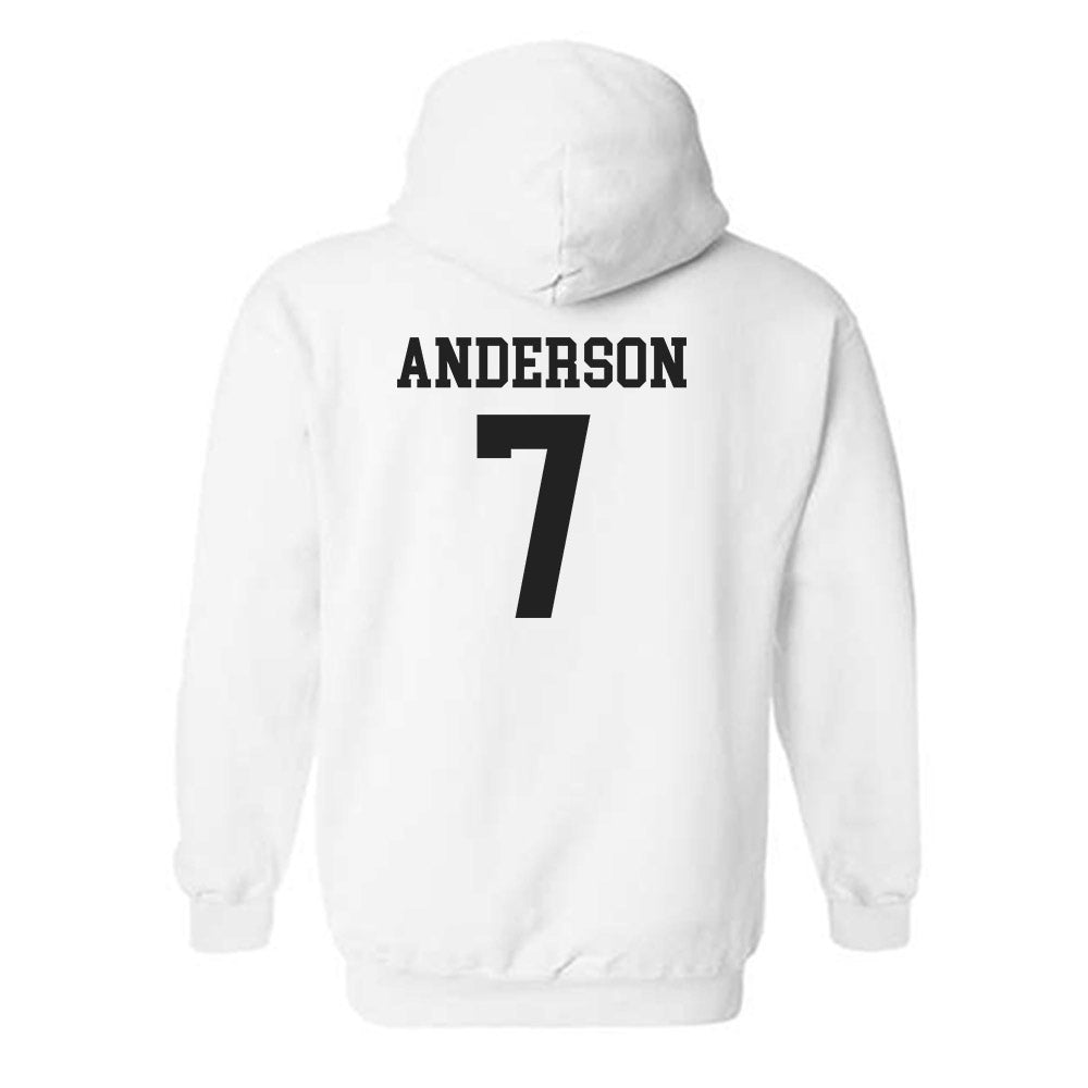 PLU - NCAA Softball : Maiya Anderson - Classic Shersey Hooded Sweatshirt-1