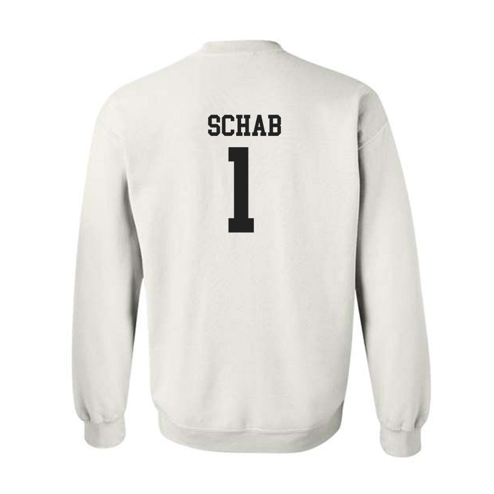 PLU - NCAA Women's Lacrosse : Auslyn Schab - Classic Shersey Crewneck Sweatshirt-1