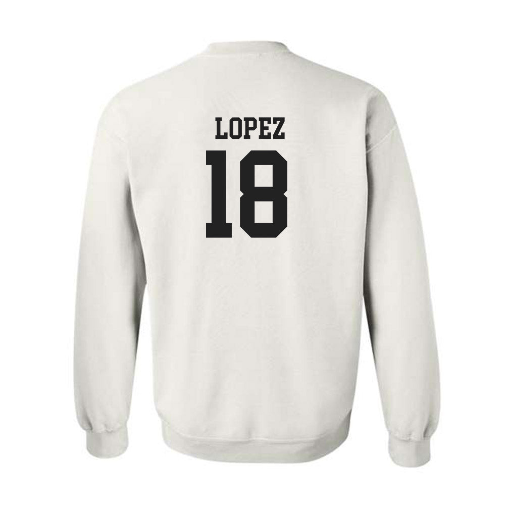 PLU - NCAA Football : Kawika Lopez - Classic Shersey Crewneck Sweatshirt