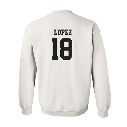 PLU - NCAA Football : Kawika Lopez - Classic Shersey Crewneck Sweatshirt