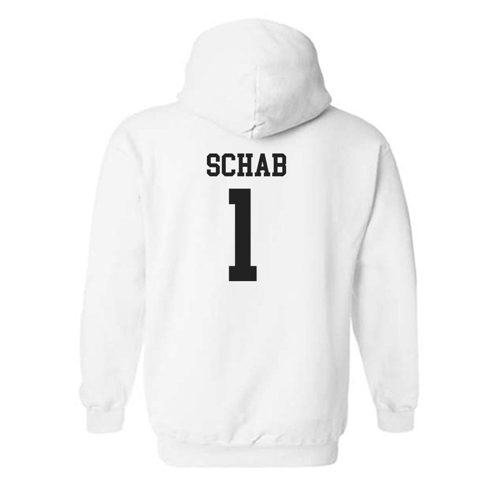 PLU - NCAA Women's Lacrosse : Auslyn Schab - Classic Shersey Hooded Sweatshirt-1