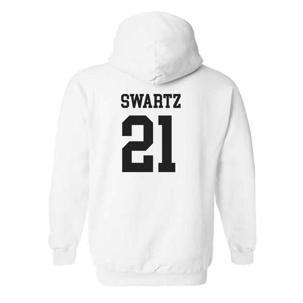 PLU - NCAA Baseball : Kamryn Swartz - Classic Shersey Hooded Sweatshirt-1