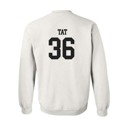 PLU - NCAA Baseball : Kyle Tat - Classic Shersey Crewneck Sweatshirt-1