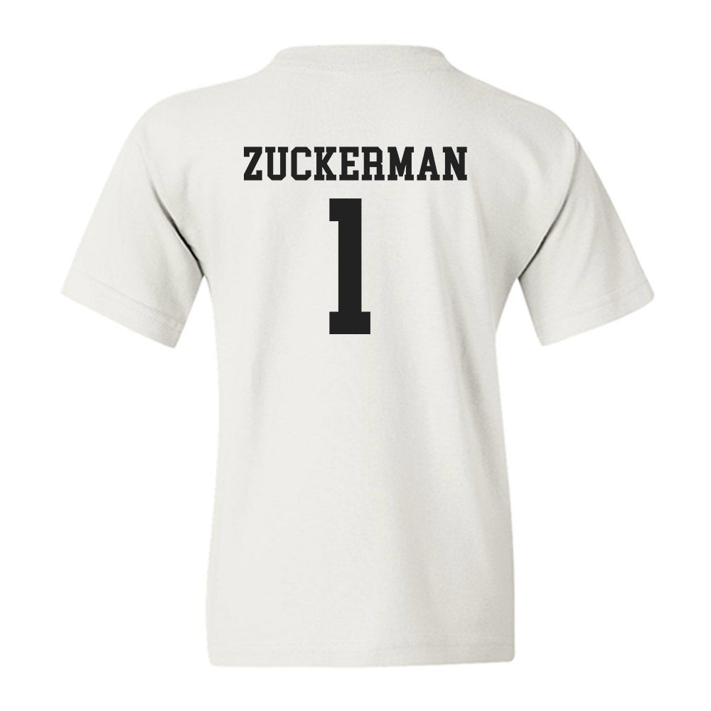 PLU - NCAA Men's Basketball : Zach Zuckerman - Classic Shersey Youth T-Shirt-1