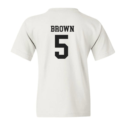 PLU - NCAA Men's Basketball : Julian Brown - Classic Shersey Youth T-Shirt