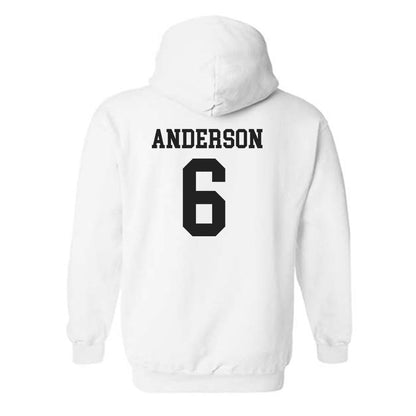 PLU - NCAA Men's Soccer : Mattias Anderson - Classic Shersey Hooded Sweatshirt-1
