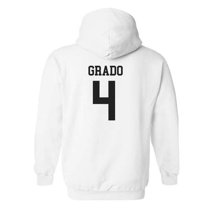 PLU - NCAA Softball : Mya Grado - Classic Shersey Hooded Sweatshirt-1