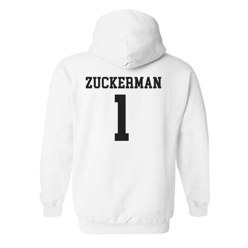 PLU - NCAA Men's Basketball : Zach Zuckerman - Classic Shersey Hooded Sweatshirt-1