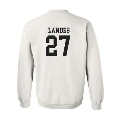 PLU - NCAA Softball : Megan Landes - Classic Shersey Crewneck Sweatshirt-1