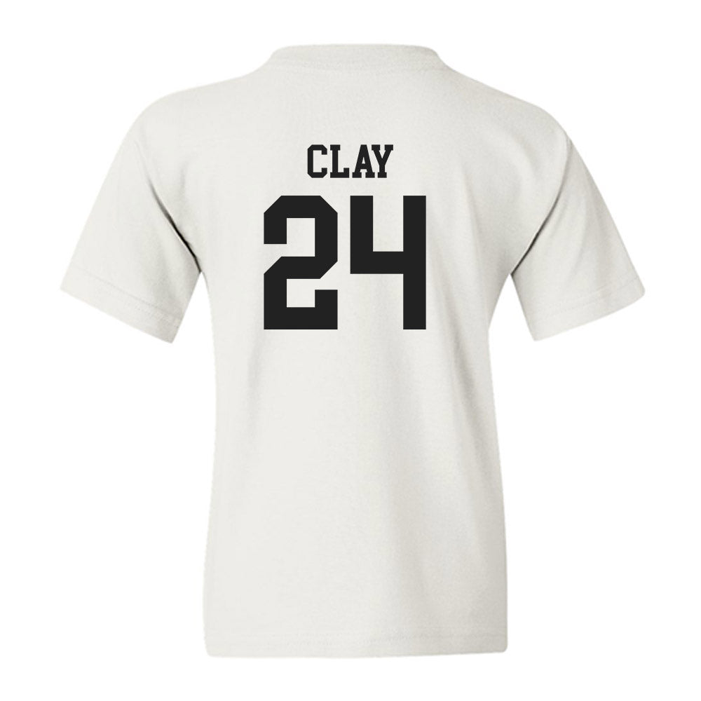 PLU - NCAA Football : Brycen Clay - Classic Shersey Youth T-Shirt-1