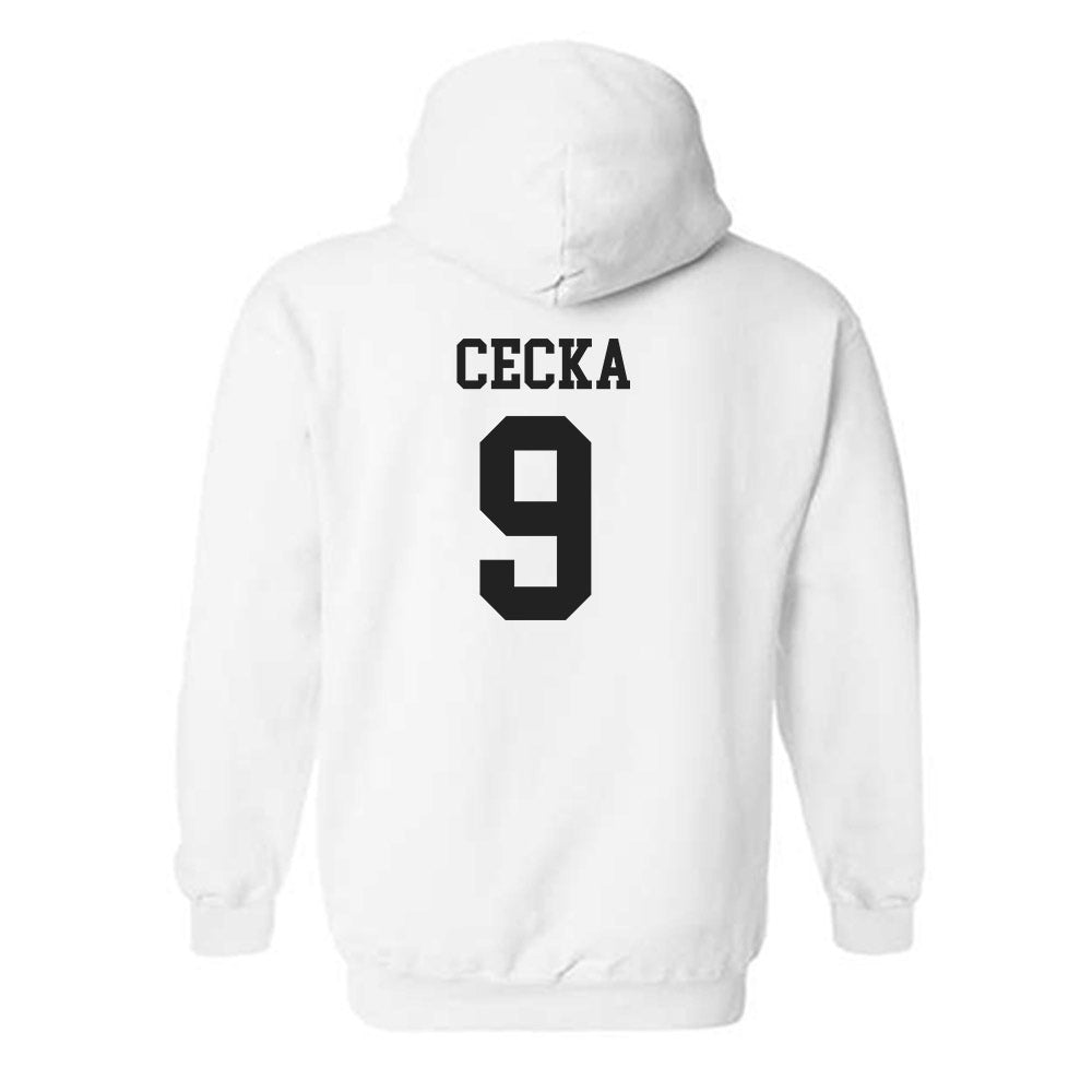 PLU - NCAA Women's Lacrosse : Gracie Cecka - Classic Shersey Hooded Sweatshirt-1