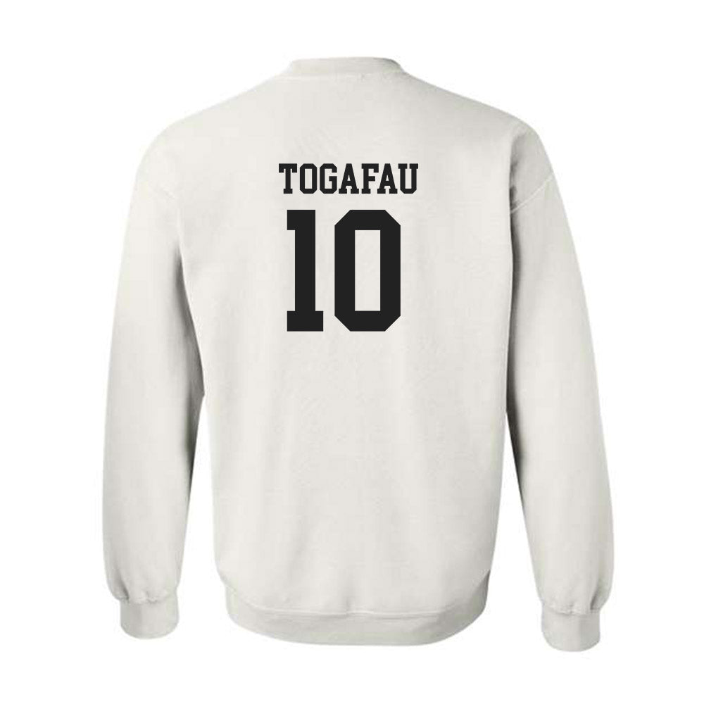 PLU - NCAA Football : Braeden Togafau - Classic Shersey Crewneck Sweatshirt-1