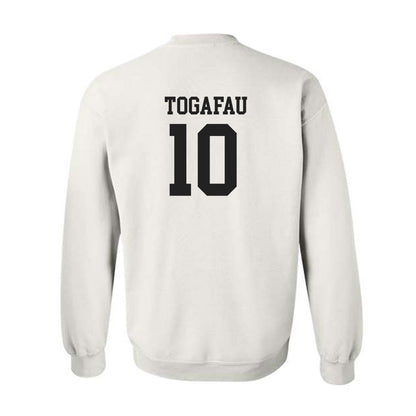PLU - NCAA Football : Braeden Togafau - Classic Shersey Crewneck Sweatshirt-1