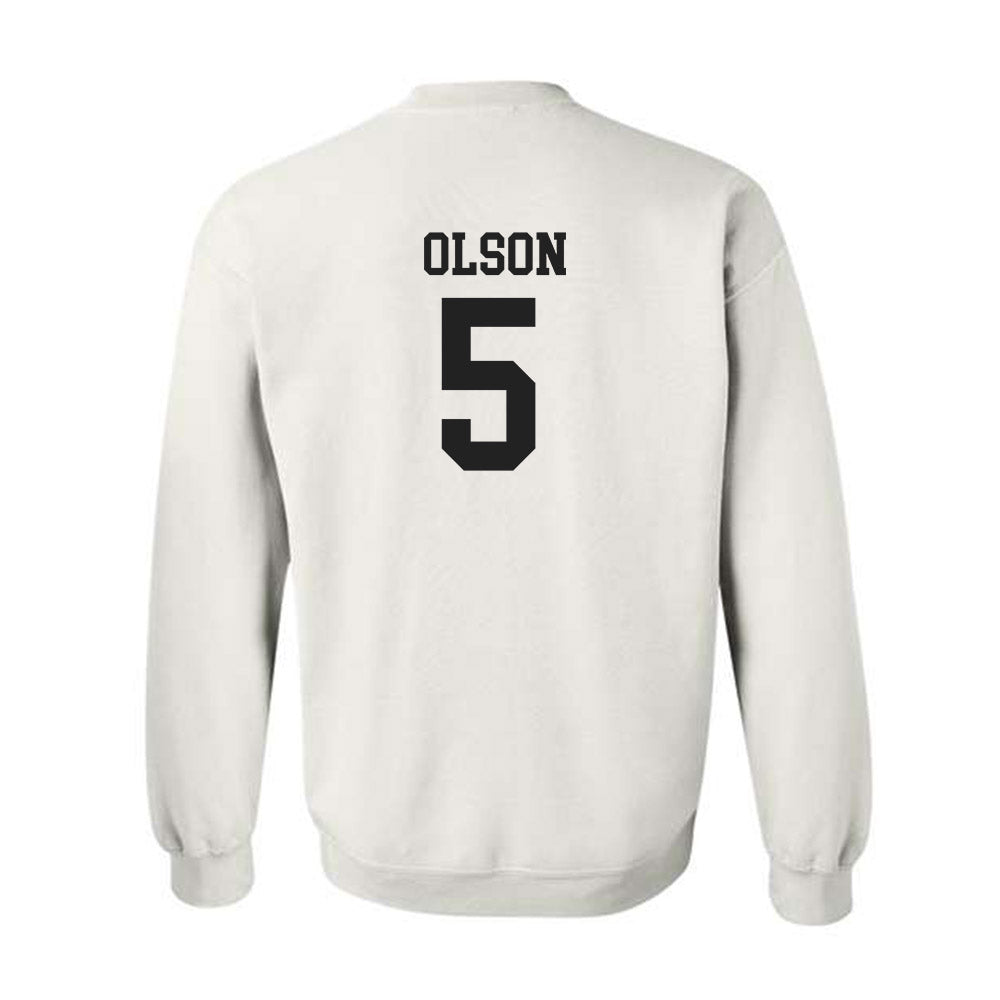 PLU - NCAA Women's Soccer : Olivia Olson - Classic Shersey Crewneck Sweatshirt-1