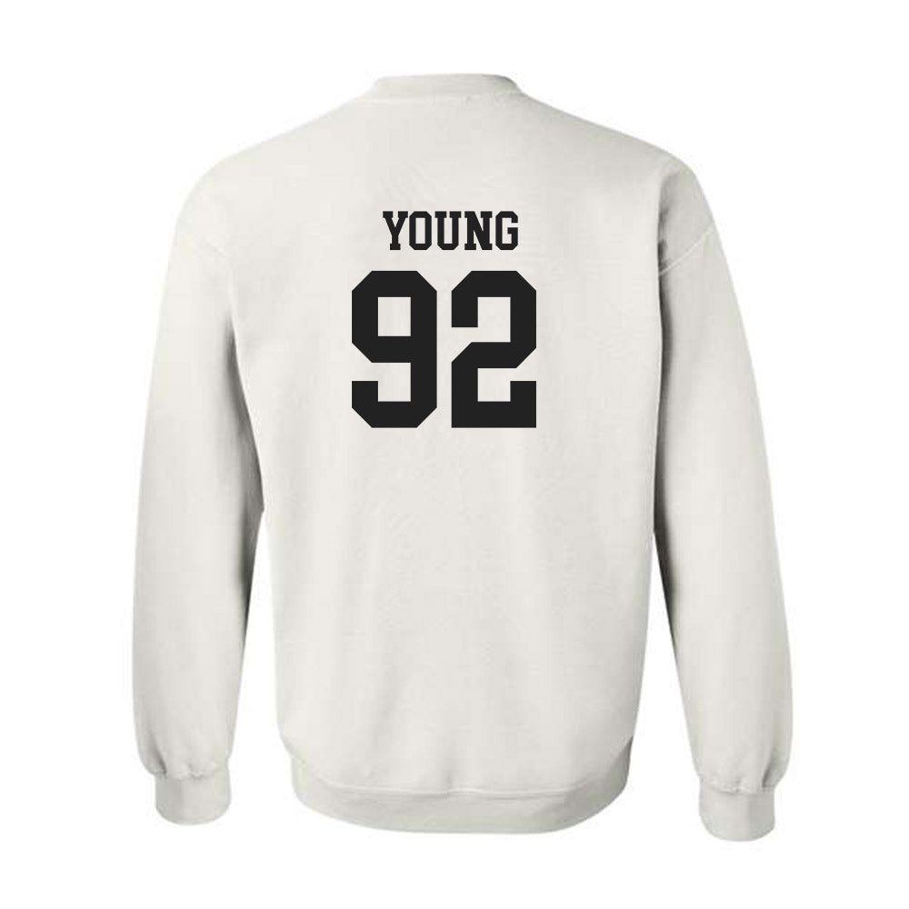 PLU - NCAA Football : Kyson Young - Classic Shersey Crewneck Sweatshirt-1