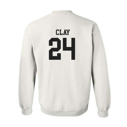 PLU - NCAA Football : Brycen Clay - Classic Shersey Crewneck Sweatshirt-1