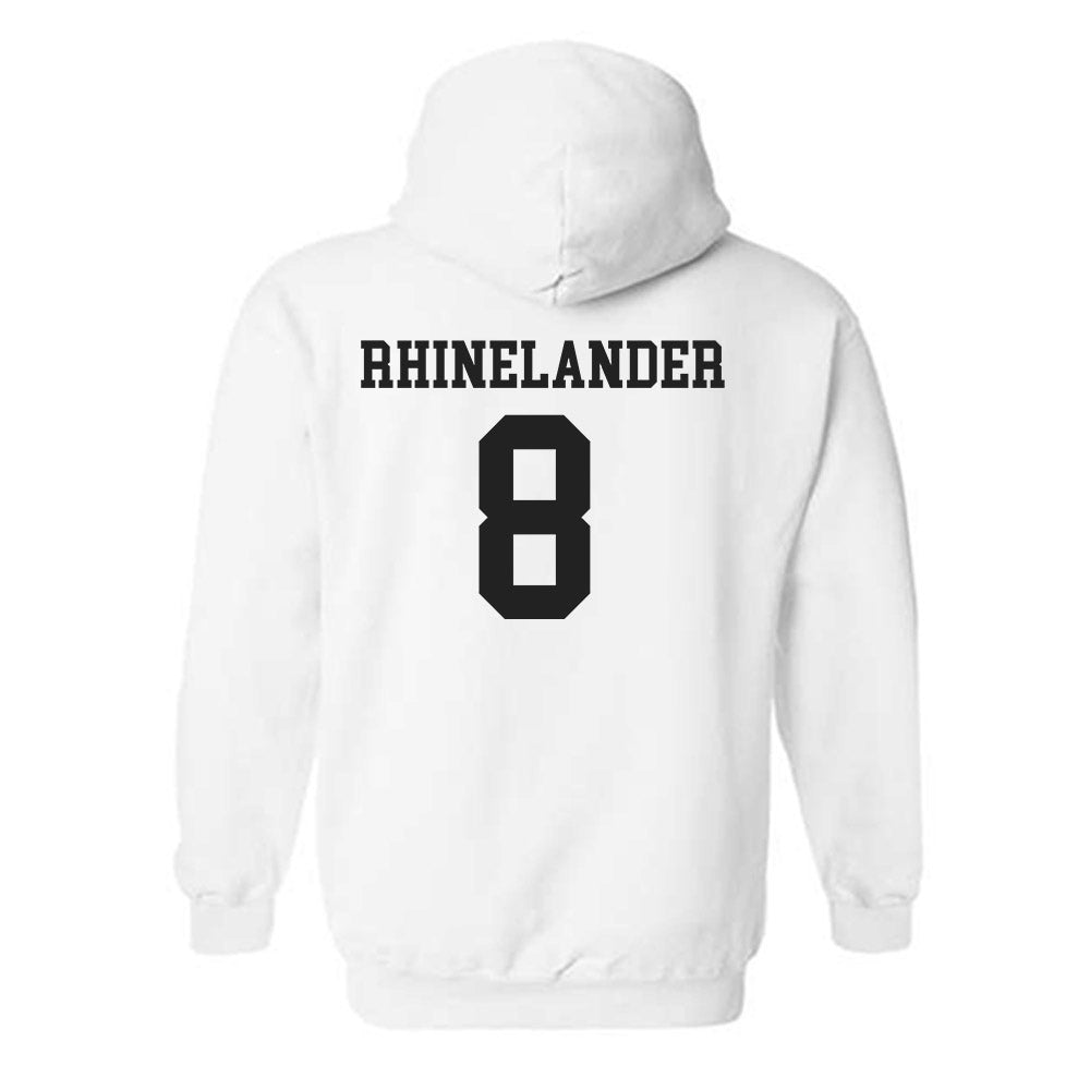 PLU - NCAA Football : Colby Rhinelander - Hooded Sweatshirt Classic Shersey