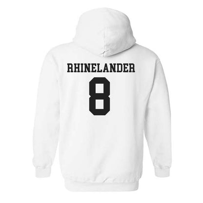 PLU - NCAA Football : Colby Rhinelander - Hooded Sweatshirt Classic Shersey