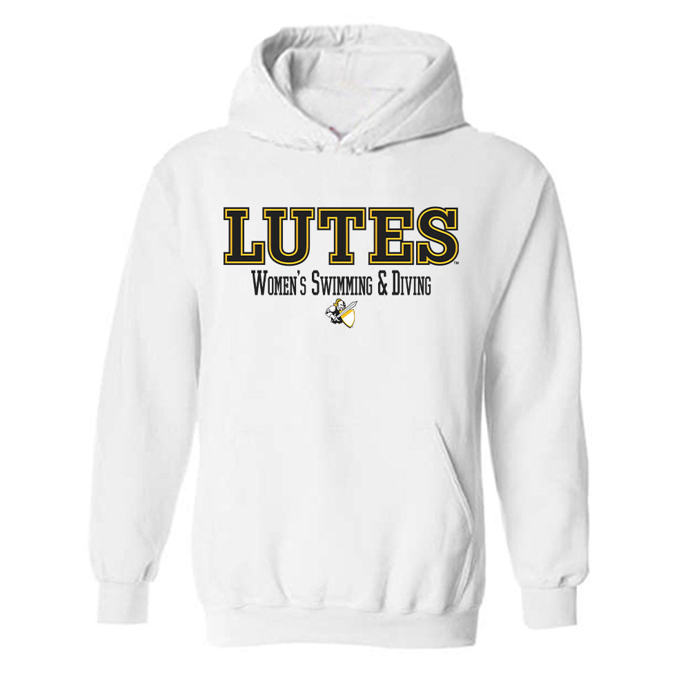 PLU - NCAA Women's Swimming & Diving : Anna Haneda - Classic Shersey Hooded Sweatshirt