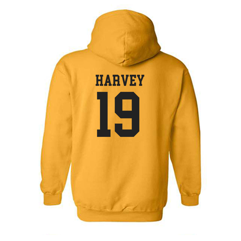 PLU - NCAA Football : Evan Harvey - Classic Shersey Hooded Sweatshirt-1