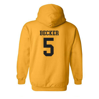 PLU - NCAA Football : Cole Becker - Classic Shersey Hooded Sweatshirt-1