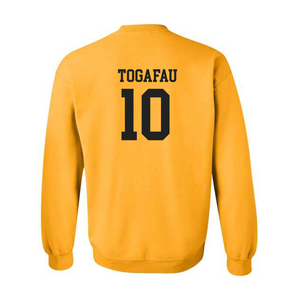 PLU - NCAA Football : Braeden Togafau - Classic Shersey Crewneck Sweatshirt-1