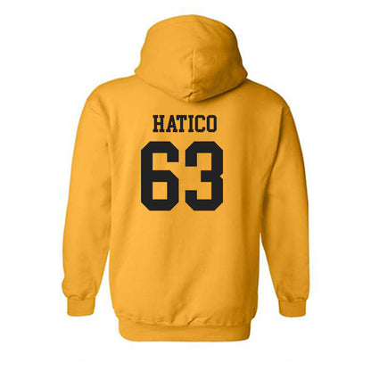 PLU - NCAA Football : Aeryk Hatico - Classic Shersey Hooded Sweatshirt