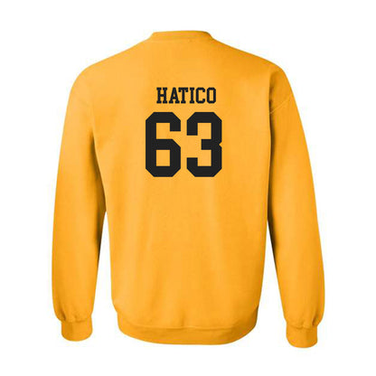 PLU - NCAA Football : Aeryk Hatico - Classic Shersey Crewneck Sweatshirt