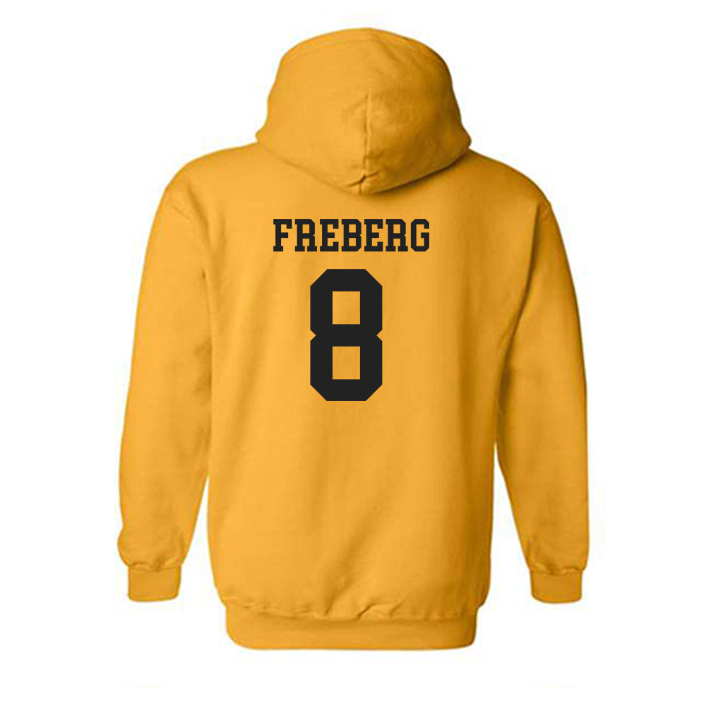 PLU - NCAA Women's Volleyball : Clarise Freberg - Classic Shersey Hooded Sweatshirt-1
