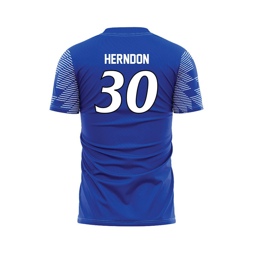 UNC Asheville - NCAA Women's Soccer : Reina Herndon - Royal Soccer Jersey-1