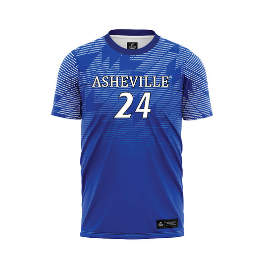 UNC Asheville - NCAA Women's Soccer : Maleigh Dawson - Royal Soccer Jersey-0