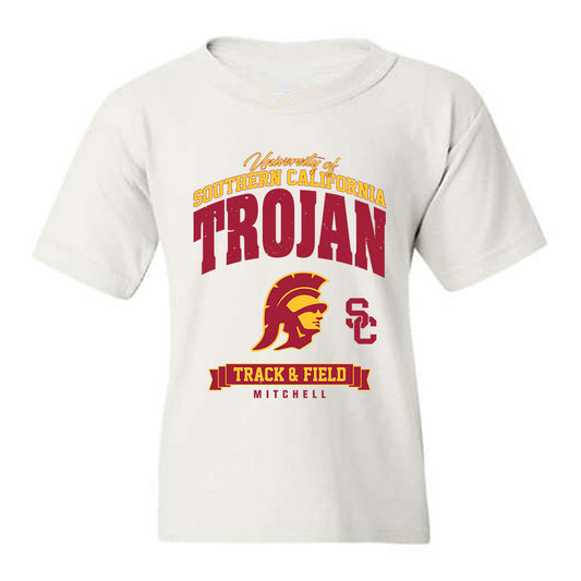 USC - NCAA Women's Track & Field : Matteo Mitchell - Classic Fashion Shersey Youth T-Shirt-0