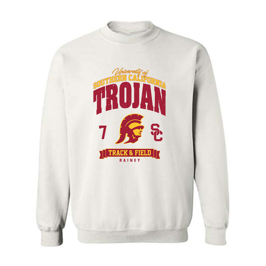 USC - NCAA Women's Track & Field : Darius Rainey - Classic Fashion Shersey Crewneck Sweatshirt-0