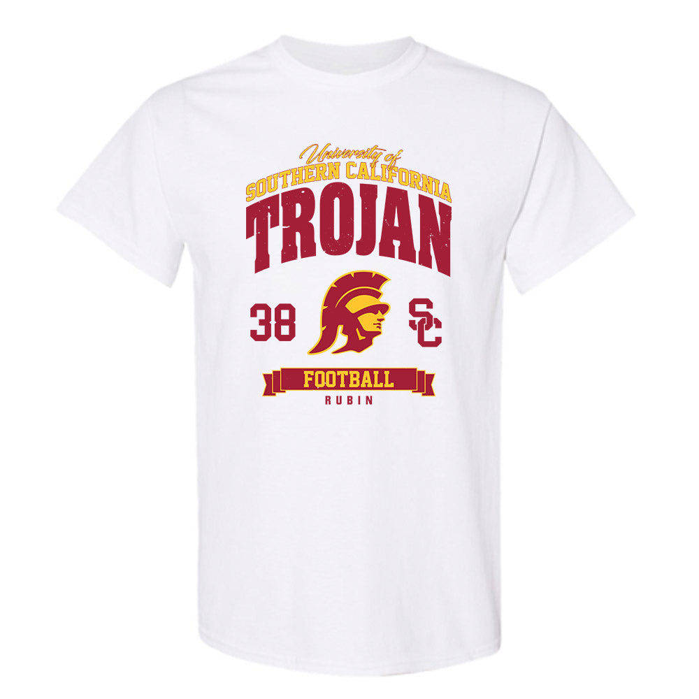 USC - NCAA Football : Isaiah Rubin - Classic Fashion Shersey T-Shirt-0