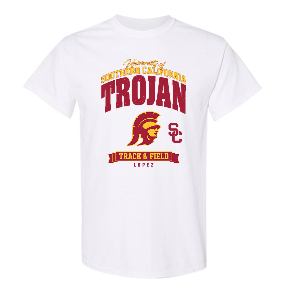 USC - NCAA Women's Track & Field : Marjourie Lopez - Classic Fashion Shersey T-Shirt-0