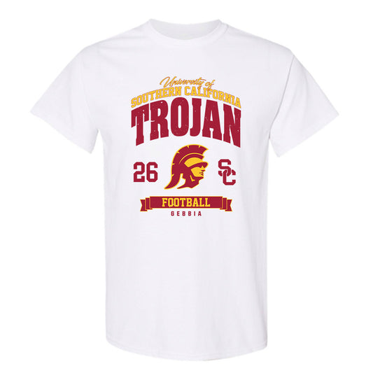 USC - NCAA Football : Dylan Gebbia - Classic Fashion Shersey T-Shirt-0