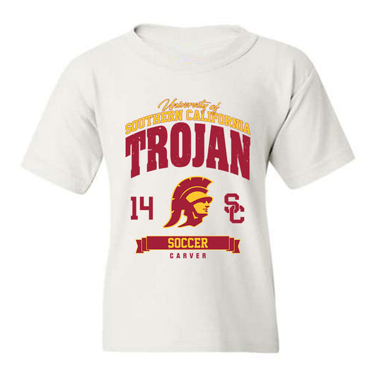 USC - NCAA Women's Soccer : Phoebe Carver - Youth T-Shirt