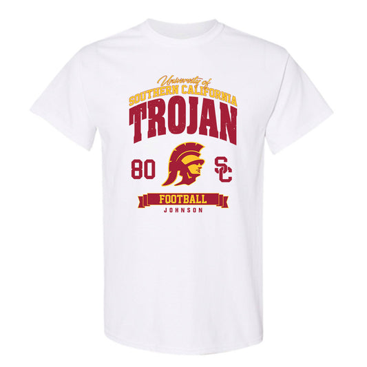 USC - NCAA Football : Sam Johnson - Classic Fashion Shersey T-Shirt-0