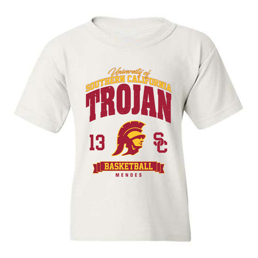 USC - NCAA Women's Basketball : Dayana Mendes - Classic Fashion Shersey Youth T-Shirt-0