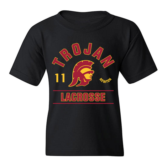 USC - NCAA Women's Lacrosse : Haley Newton - Classic Fashion Shersey Youth T-Shirt-0