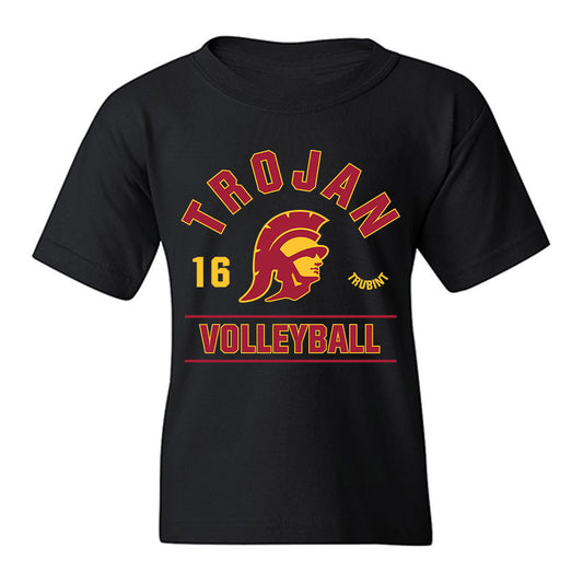 USC - NCAA Women's Volleyball : Gala Trubint - Classic Fashion Shersey Youth T-Shirt