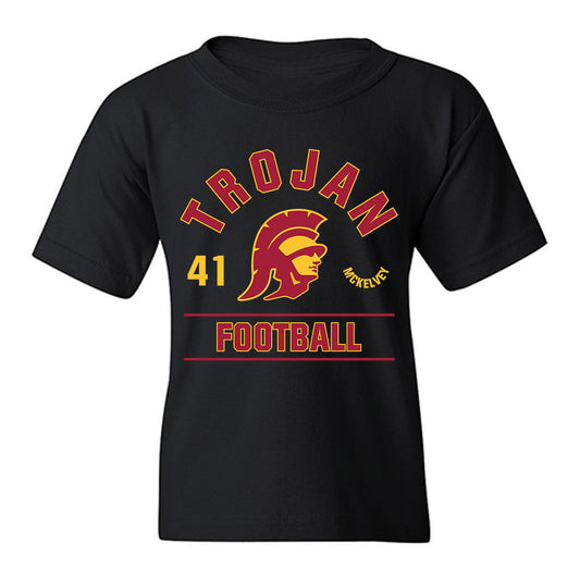 USC - NCAA Football : Cian McKelvey - Classic Fashion Shersey Youth T-Shirt-0